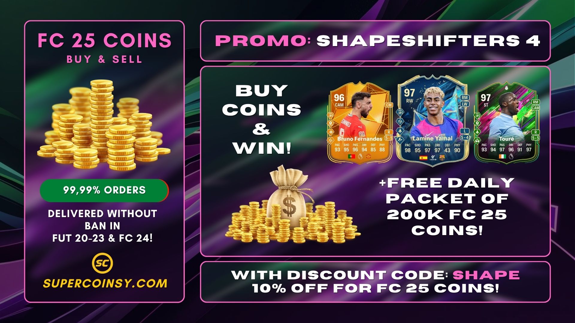 SHAPESHIFTERS 4 PROMO - FC 25